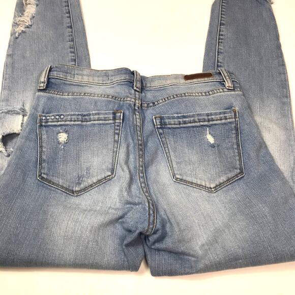 Blanknyc The Bond distressed skinny jeans sz 26 - Picture 9 of 9